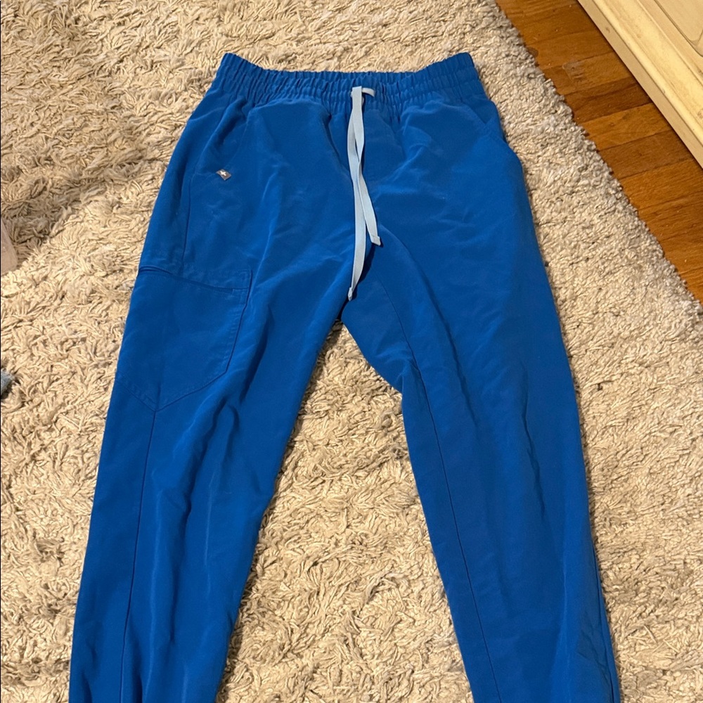 Figs Royal Blue women's scrub Joggers